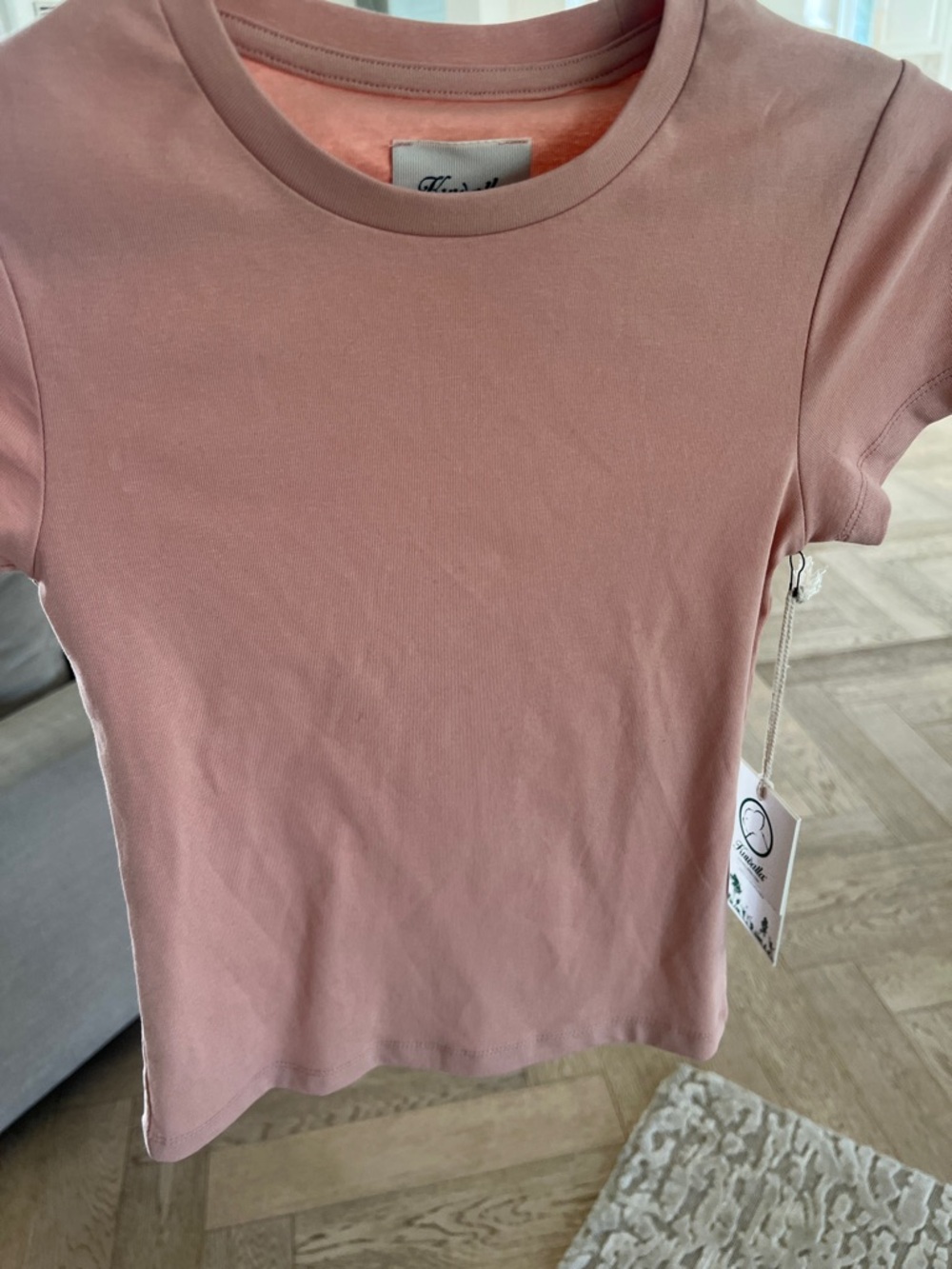 Classic Short Sleeve Tee in Dusty Rose - Women's